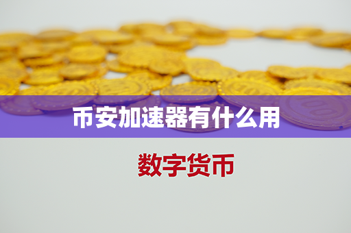 币安加速器有什么用