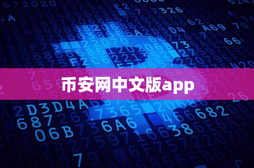 币安网中文版app