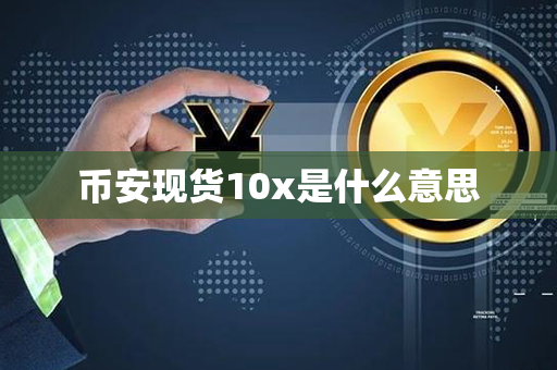 币安现货10x是什么意思